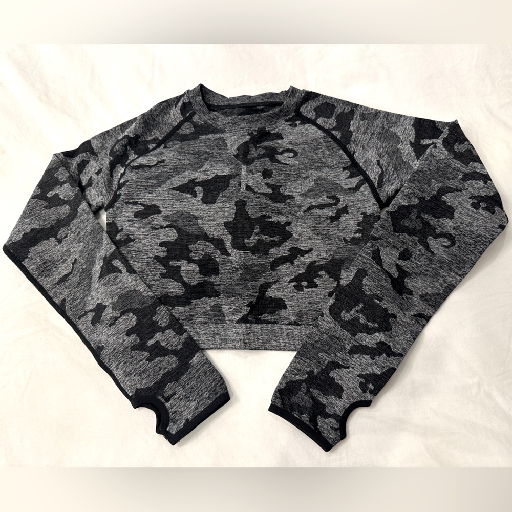 Camo designer Black and gray camo fitness set - Picture 8 of 16